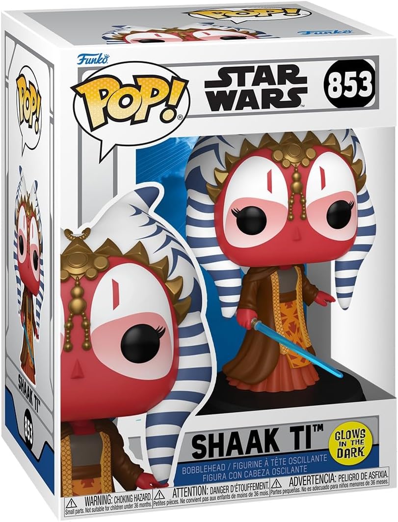 Star Wars - Shaak Ti - 853 - Glow In The Dark - Clone Wars - Funko Pop!