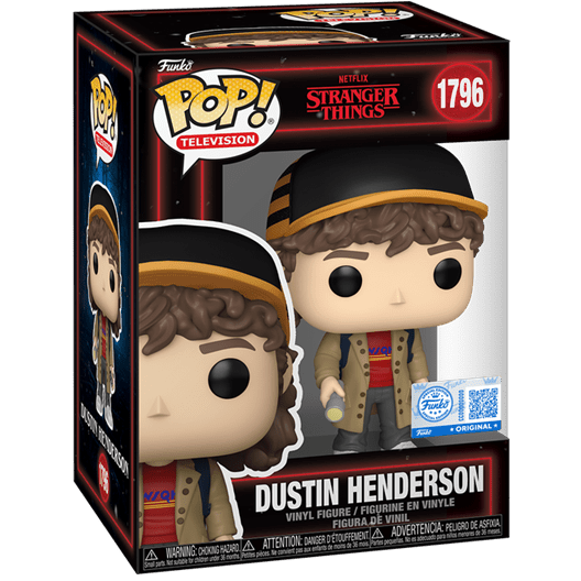 Stranger Things - Dustin Henderson - 1796 - Special Edition - Television - Funko Pop!