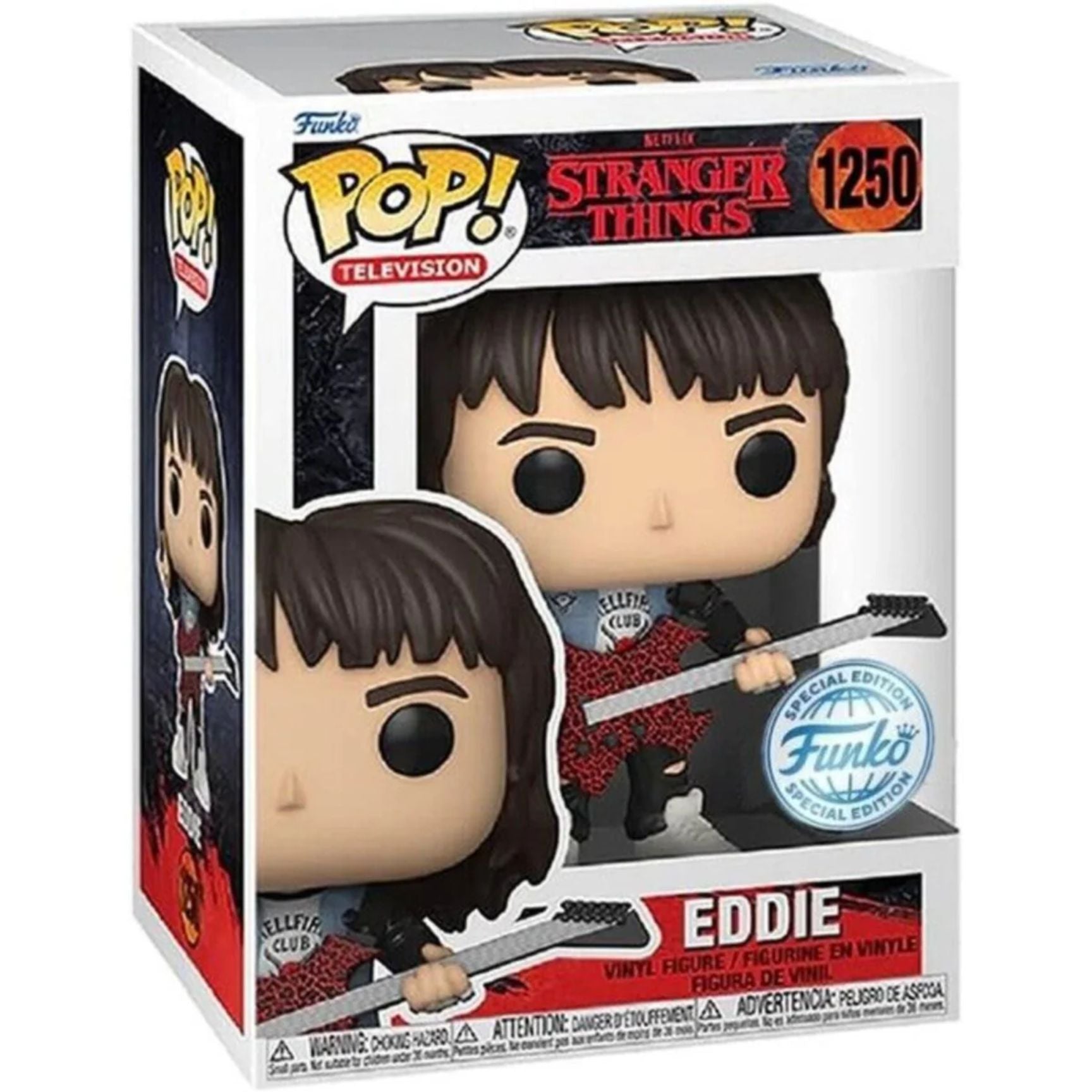 Stranger Things - Eddie - #1250 - Special Edition - Television - Funko Pop!