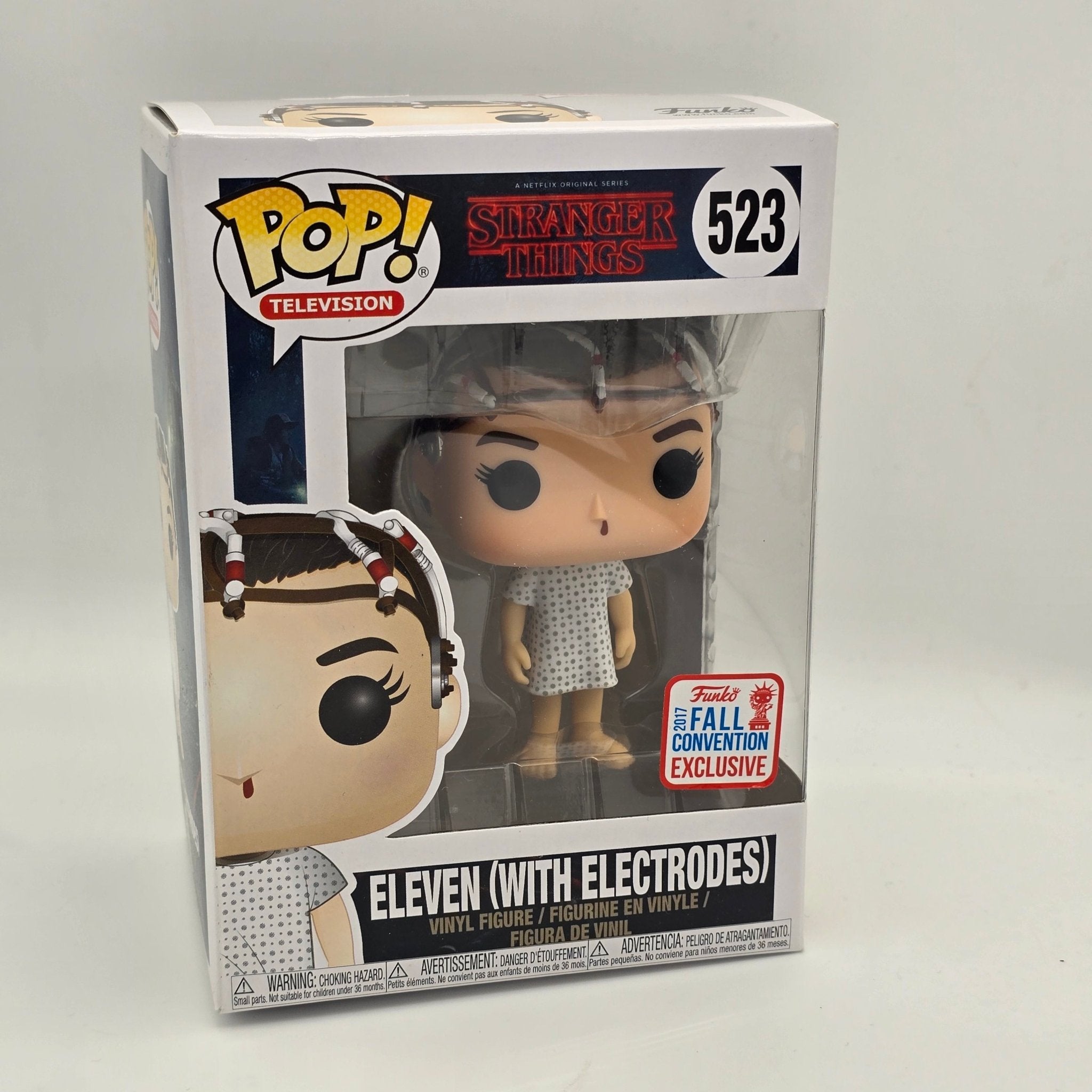 Stranger Things - Eleven With Electrodes - 523 - 2017 Convention Exclusive - Television - Funko Pop!