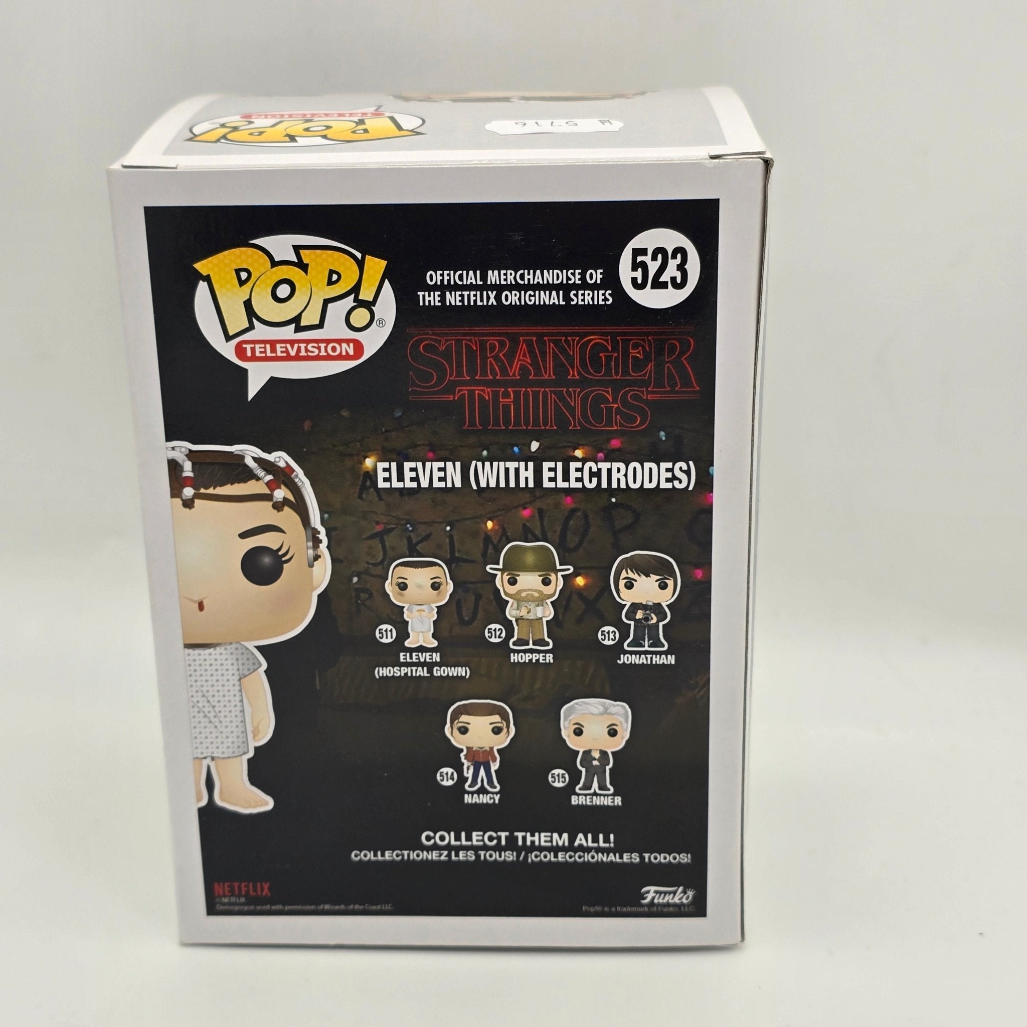 Stranger Things - Eleven With Electrodes - 523 - 2017 Convention Exclusive - Television - Funko Pop!