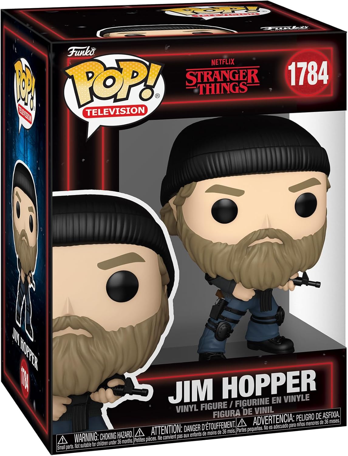 Stranger Things - Jim Hopper - 1784 - Television - Funko Pop!