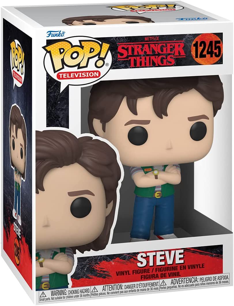 Stranger Things - Steve - #1245 - Television - Funko Pop!