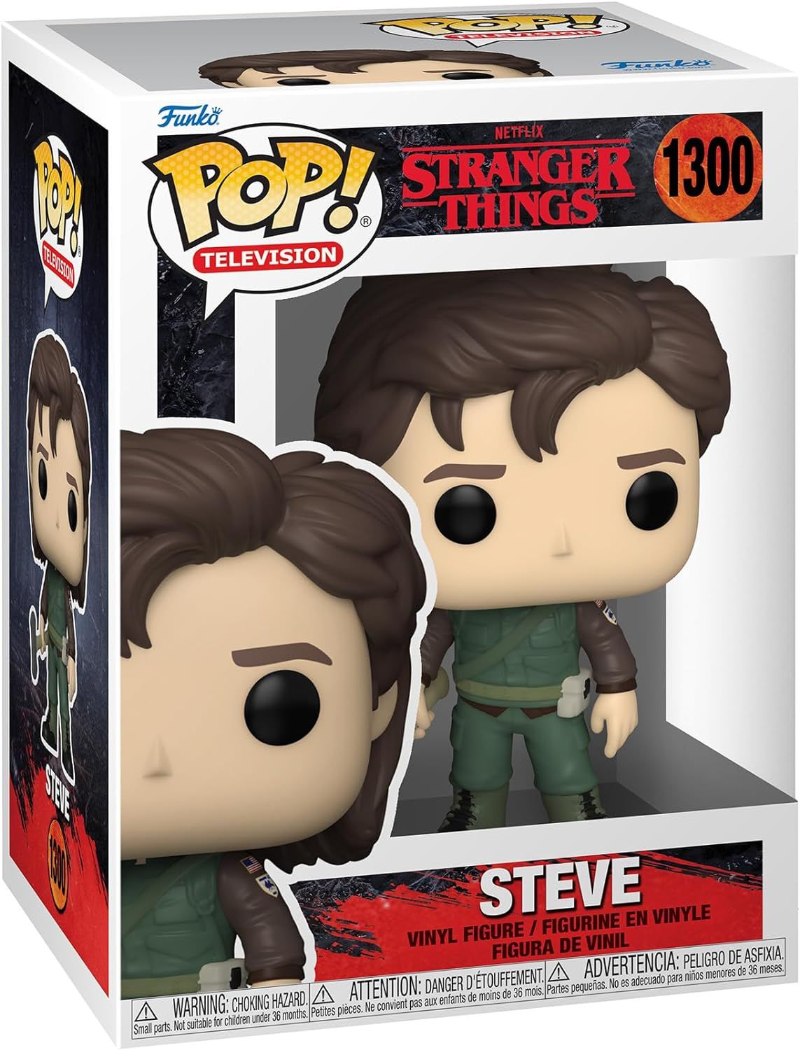 Stranger Things - Steve - #1300 - Television - Funko Pop!