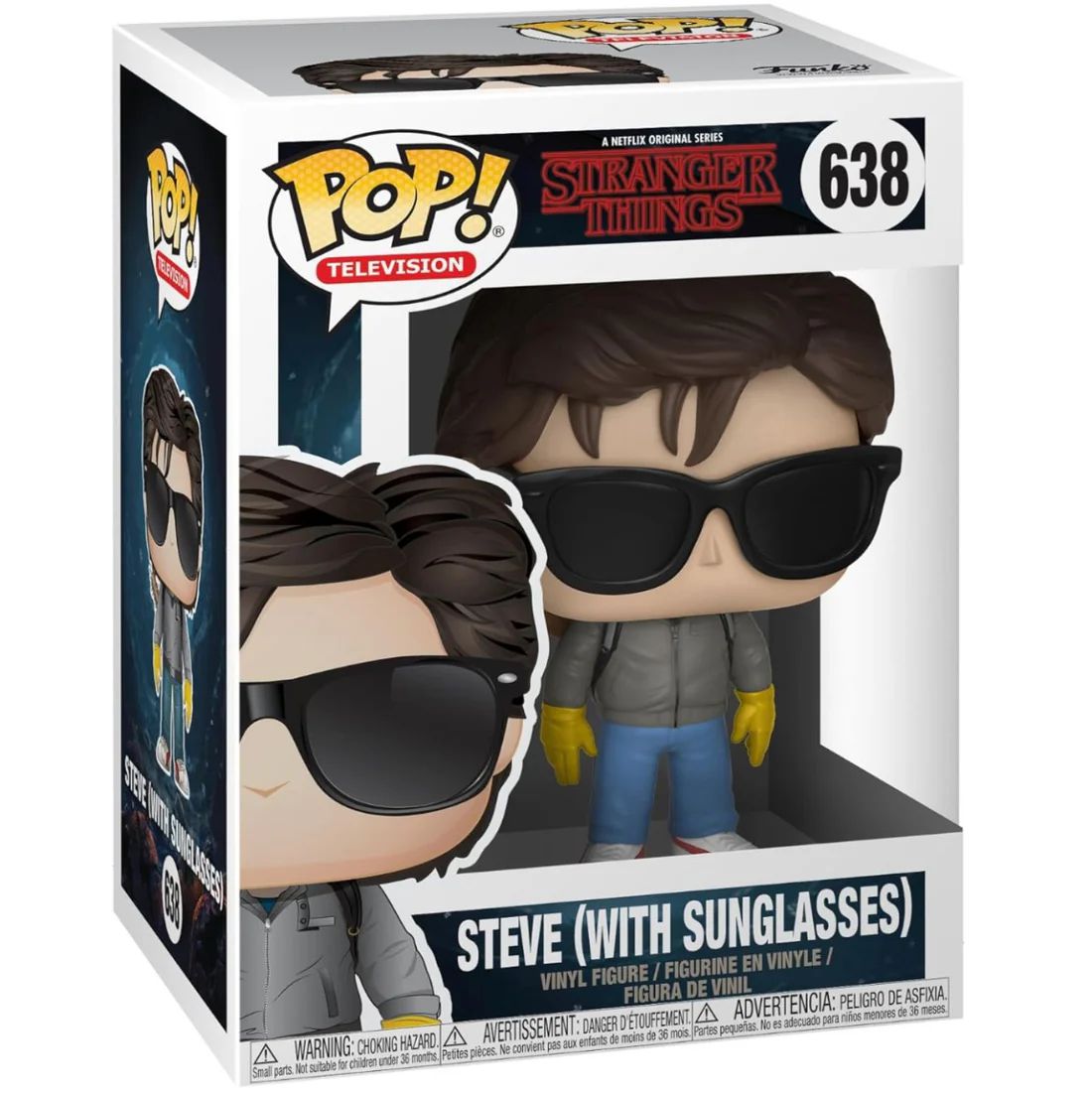 Stranger Things - Steve - #638 - with Sunglasses - Television - Funko Pop!