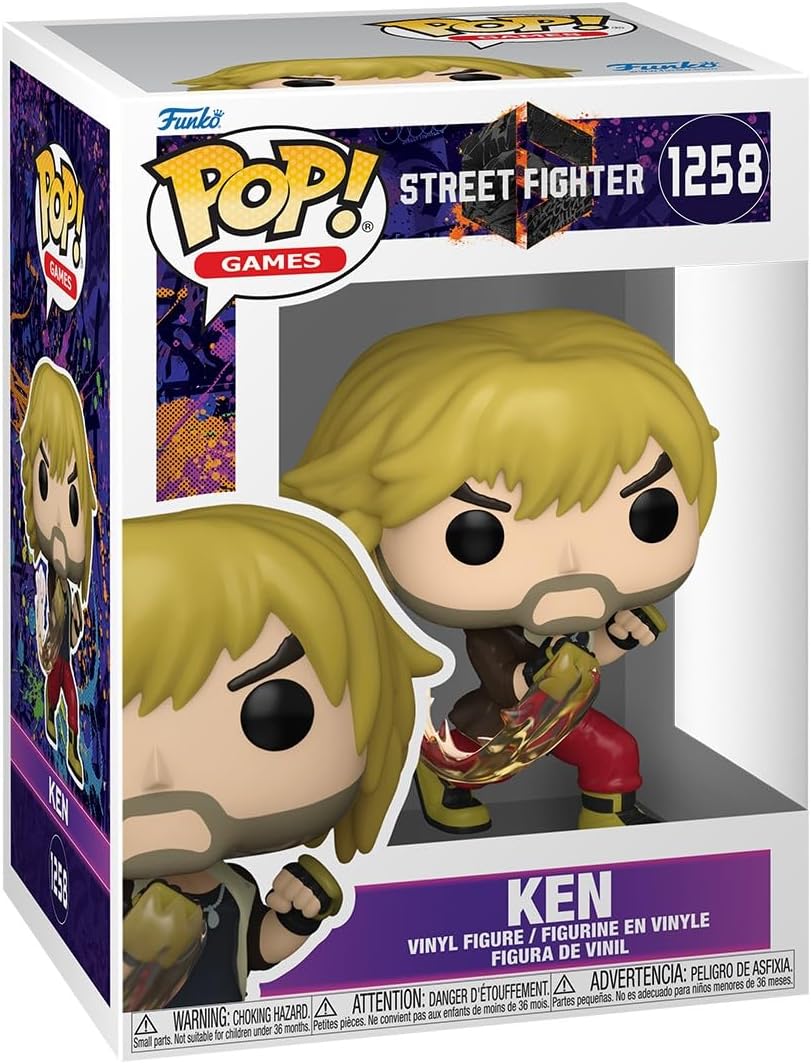Street Fighter 6 - Ken - 1258 - Games - Funko Pop!