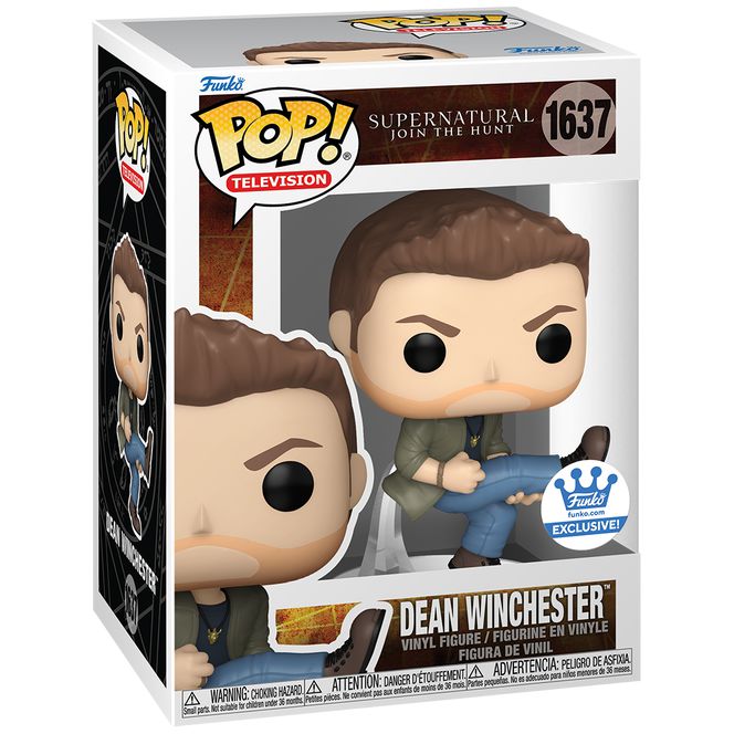 Supernatural - Dean Winchester - #1637 - Funko.com Exclusive - Television - Funko Pop!