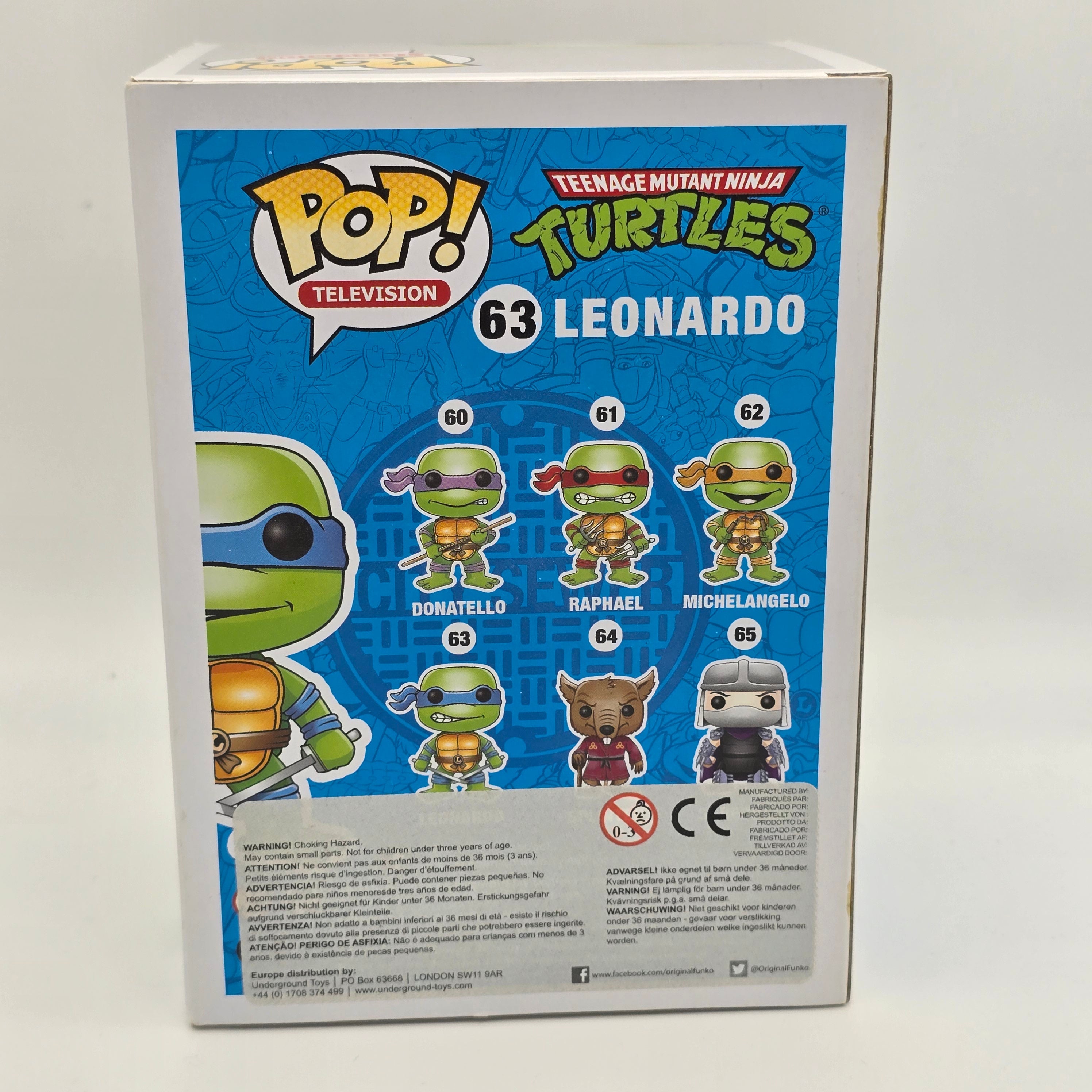 Teenage Mutant Ninja Turtles - Leonardo - #63 - Television - Vaulted