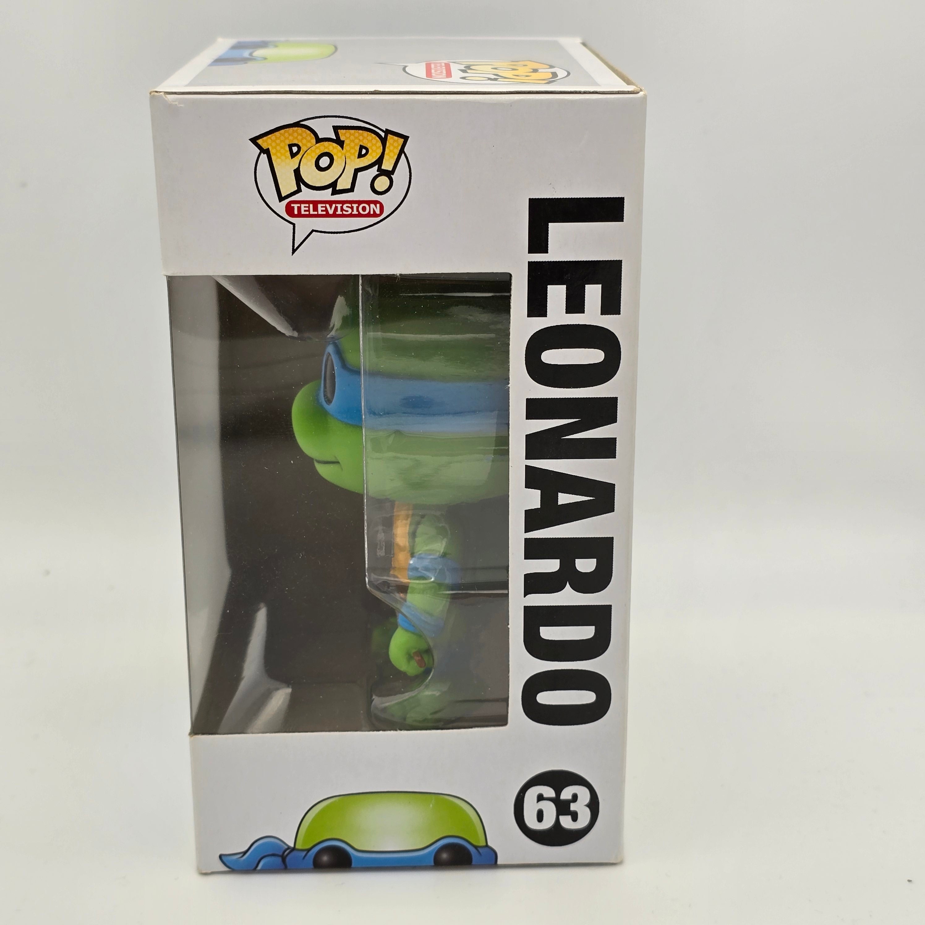 Teenage Mutant Ninja Turtles - Leonardo - #63 - Television - Vaulted - Funko Pop!