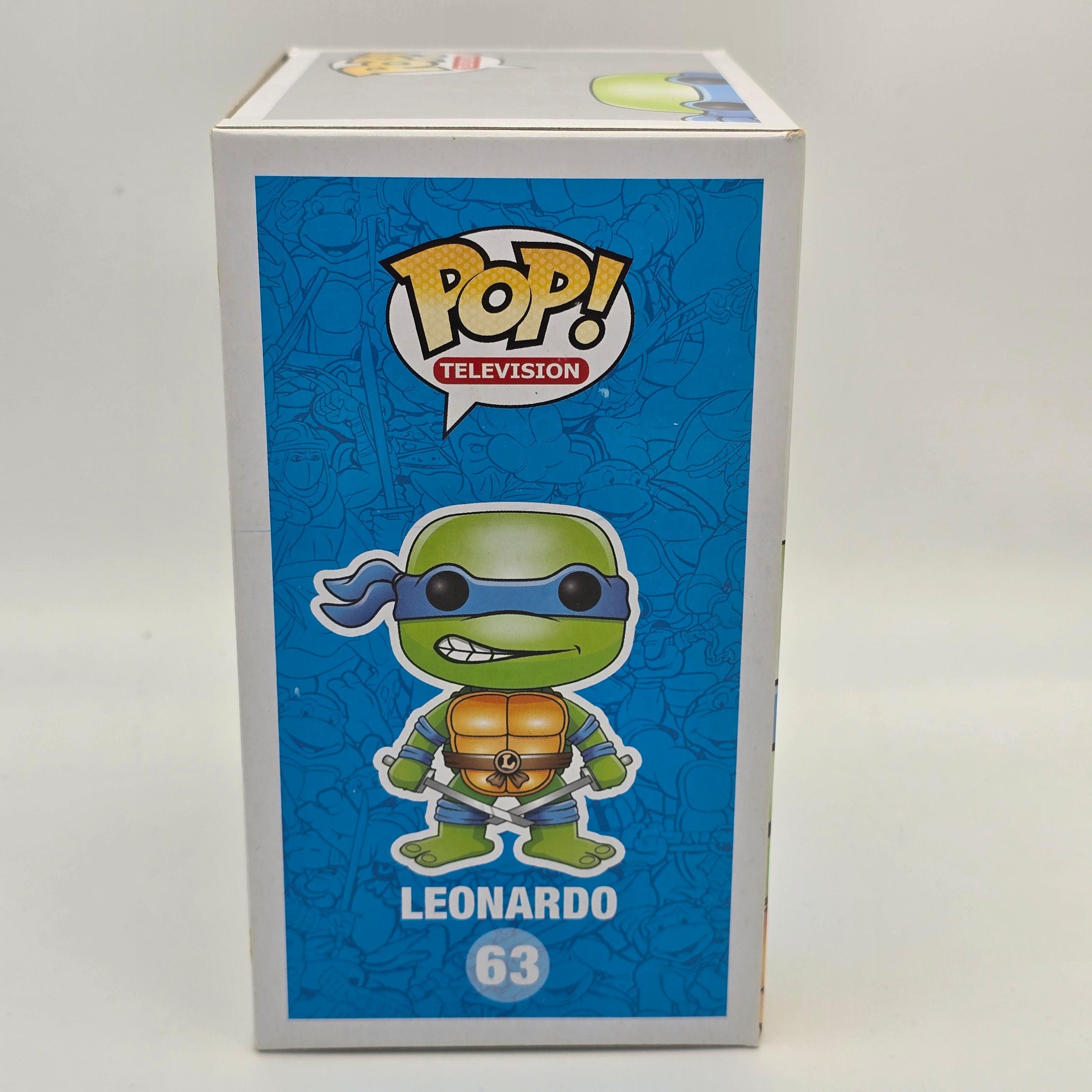 Teenage Mutant Ninja Turtles - Leonardo - #63 - Television - Vaulted - Funko Pop!