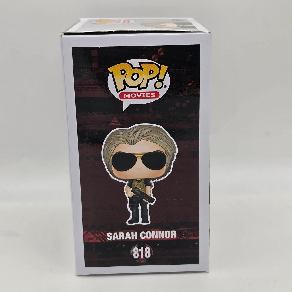 Terminator - Sarah Connor - #818 - Linda Hamilton Signed - SWAU Authentication - Funko Pop!
