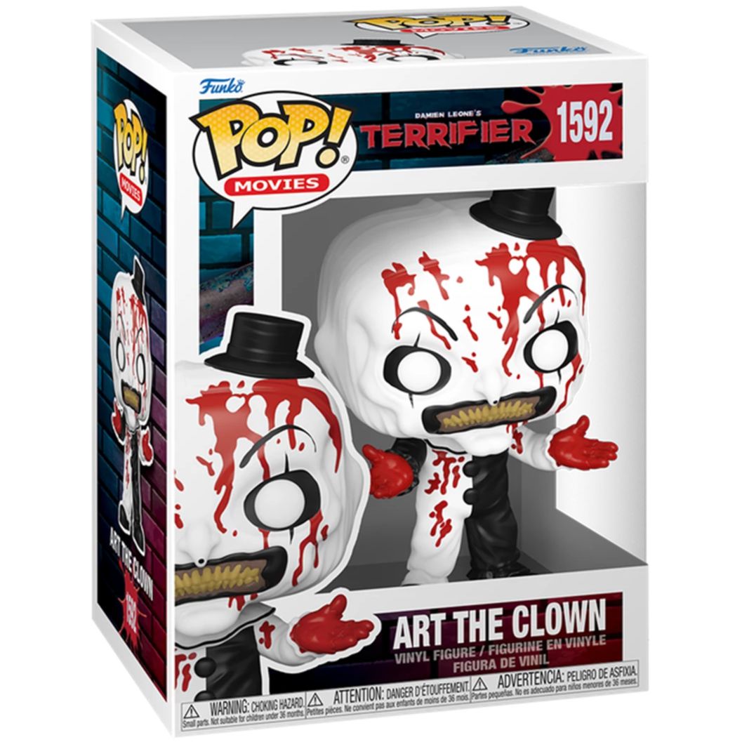 Terrifier - Art the Clown (Bloody) - #1592 - Movies - Funko Pop!