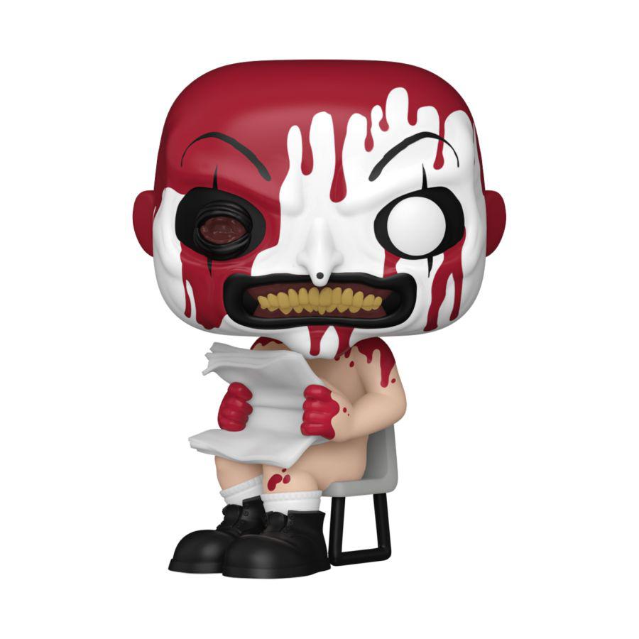 Terrifier - Art the Clown (Bloody With Newspaper) - #1672 - Special Edition - Movies - Funko Pop!