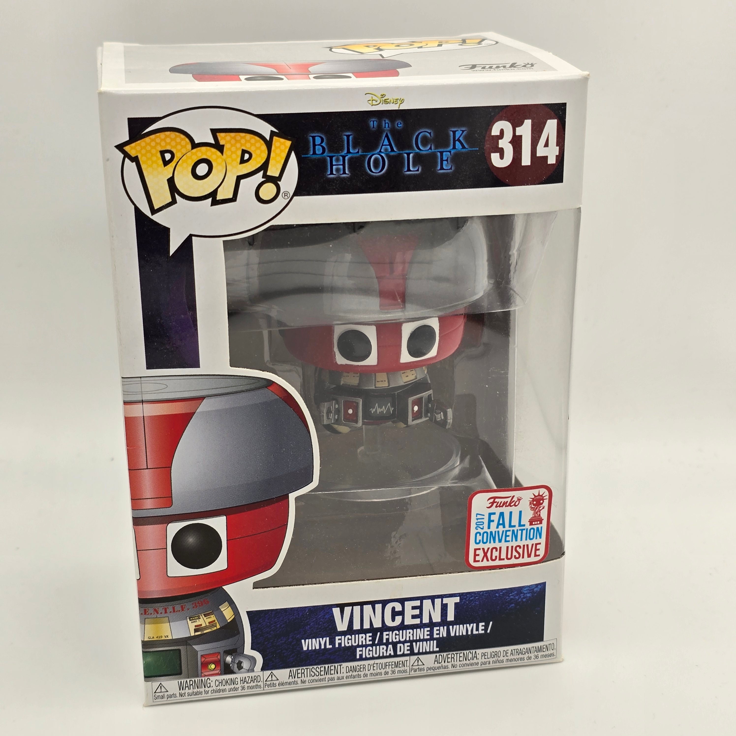 The Black Hole - Vincent - #314 - 2017 Convention Exclusive - Disney - Funko Pop!