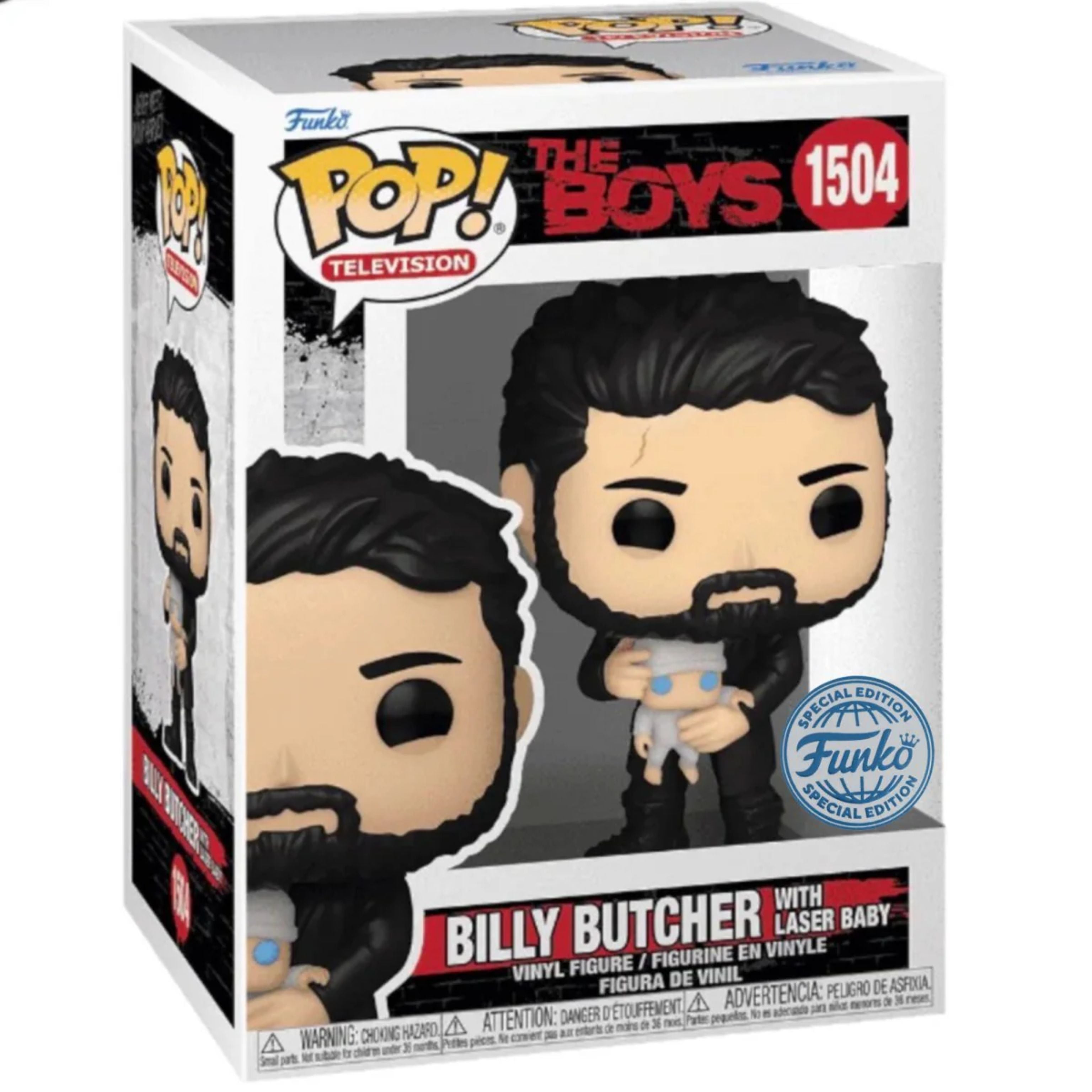 The Boys - Billy Butcher (With Laser Baby) - #1504 - Special Edition - Television - Funko Pop!