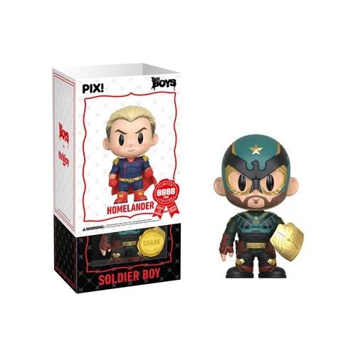 The Boys - Homelander - 8888 Limited Piece - ThrillJoy Pix! Vinyl Figure