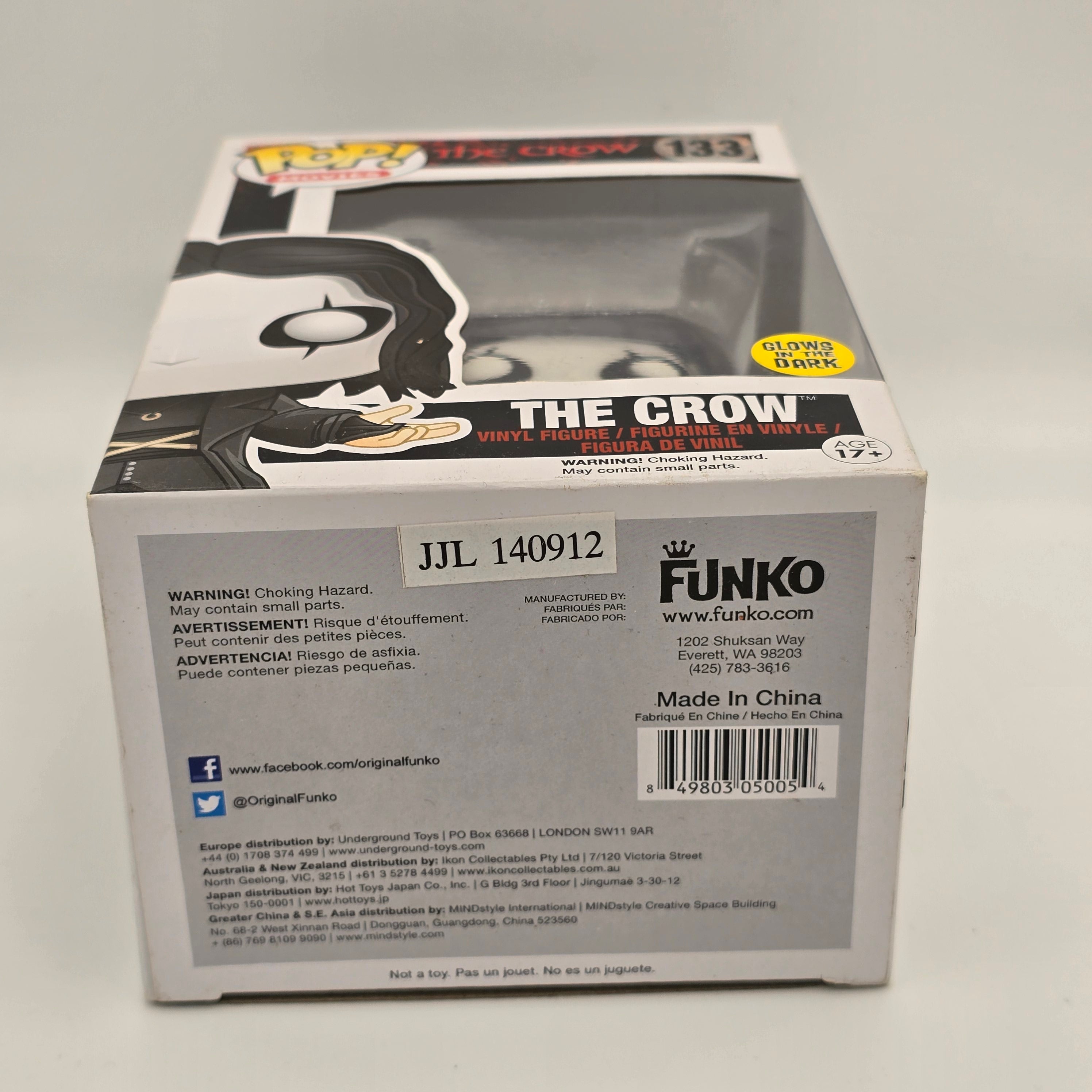 The Crow - #133 - GITD Special Edition - Movies - Vaulted - Funko Pop!