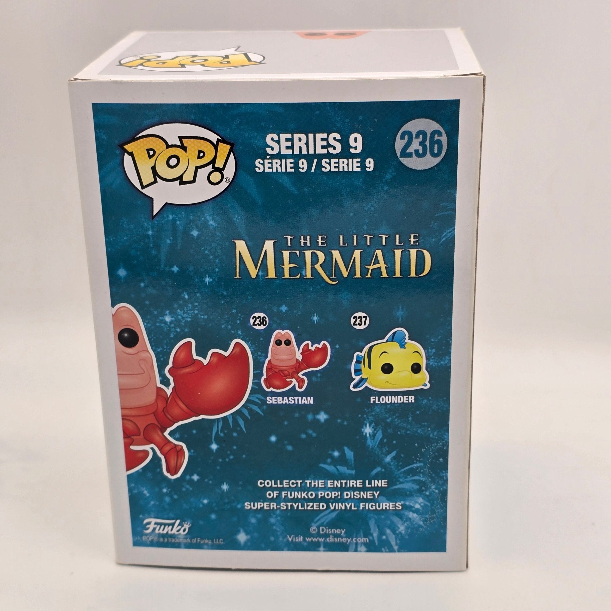 The Little Mermaid - Sebastian - 236 - Disney - Funko Pop!