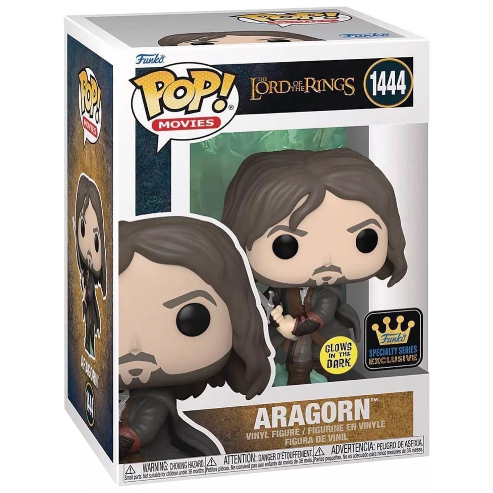 The Lord of the Rings - Aragorn - #1444 - Army of the Dead - GITD Speciality Series Exclusive - Movies - Funko Pop!