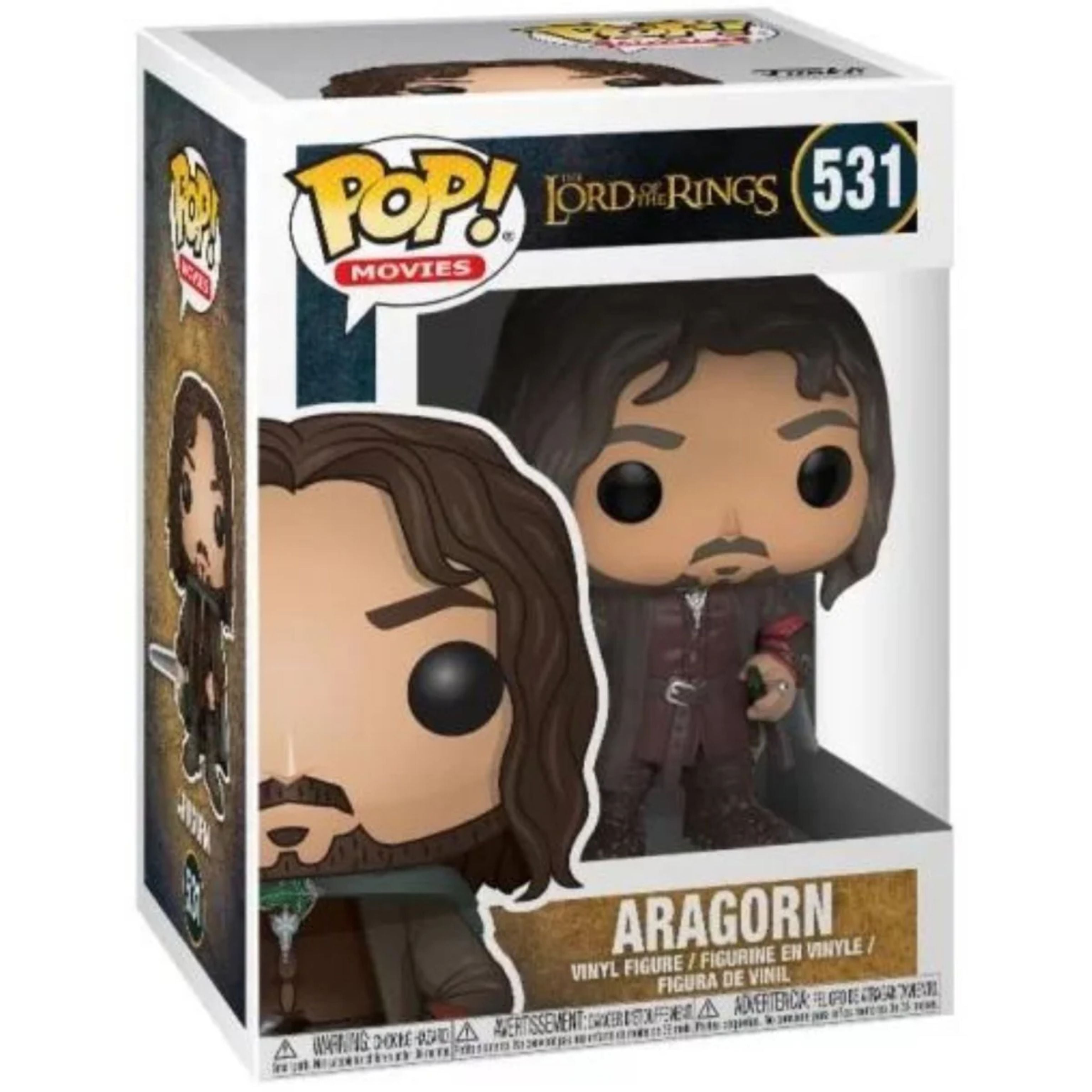 The Lord of the Rings - Aragorn - #531 - Movies - Funko Pop!