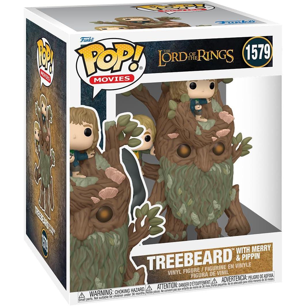 The Lord of the Rings - Treebeard With Merry And Pippin - #1579 - 6" - Movies - Funko Pop!