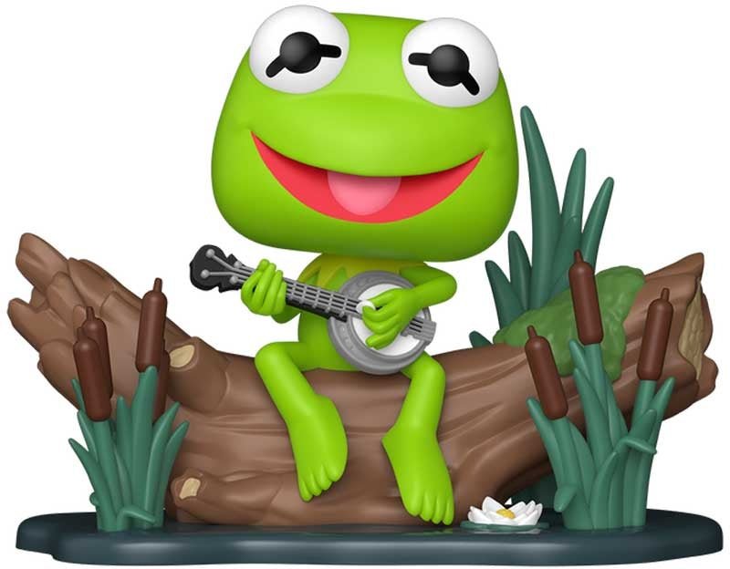 The Muppets - Kermit With Banjo - 1673 - Television - Deluxe Funko Pop!