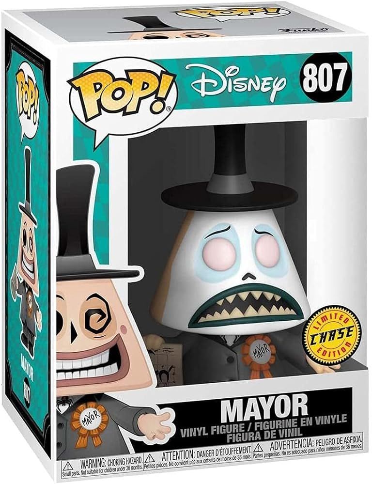 The Nightmare Before Christmas - Mayor - #807 - Chase - Disney - Funko Pop!