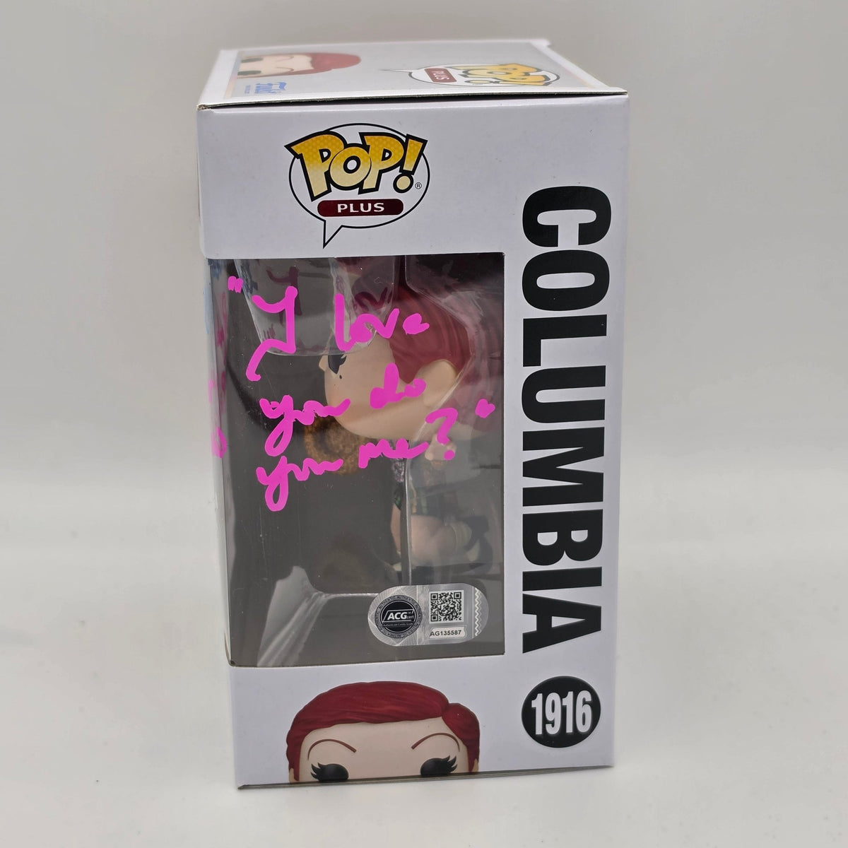 The Rocky Horror Picture Show - Columbia - #1916 - Nell Campbell Signed - SWAU Authentication - Funko Pop!