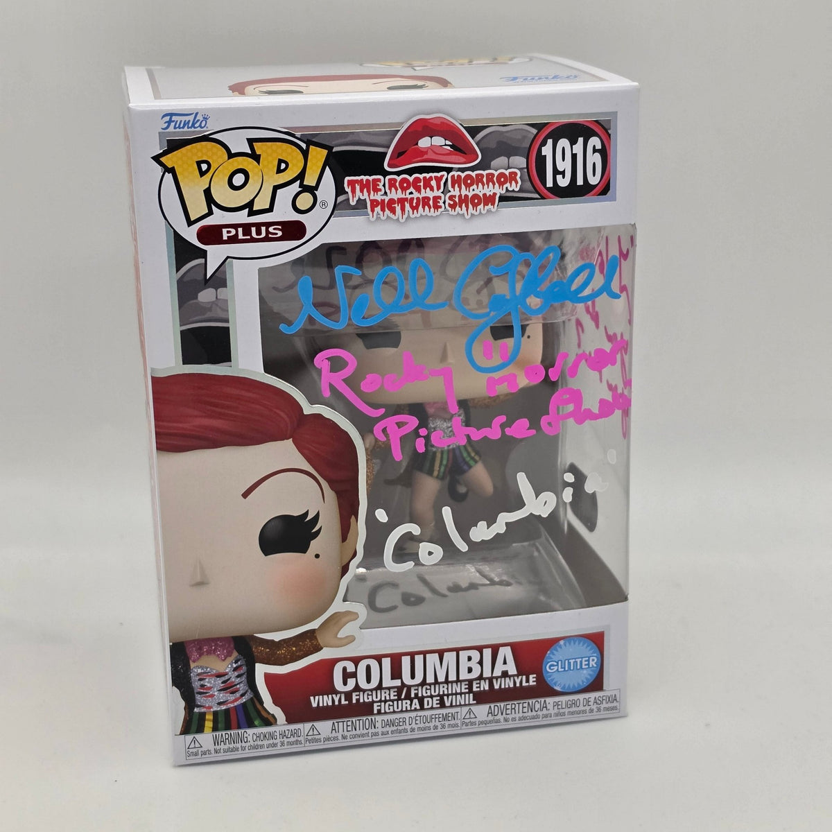 The Rocky Horror Picture Show - Columbia - #1916 - Nell Campbell Signed - SWAU Authentication - Funko Pop!