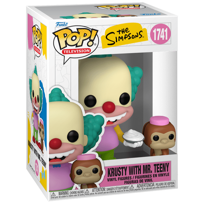 The Simpsons - Krusty & Mr. Tenny - 1741 - Animation - Funko Pop!