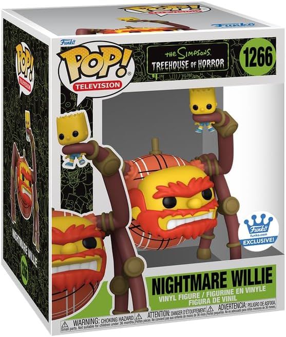 The Simpsons - Nightmare Willie - #1266 - Funko Shop Exclusive - 6" - Television