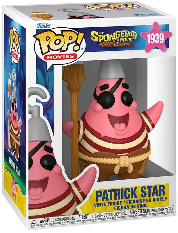 The SpongeBob Squarepants Movie - Patrick Star - 1939 - Movies - Funko Pop!