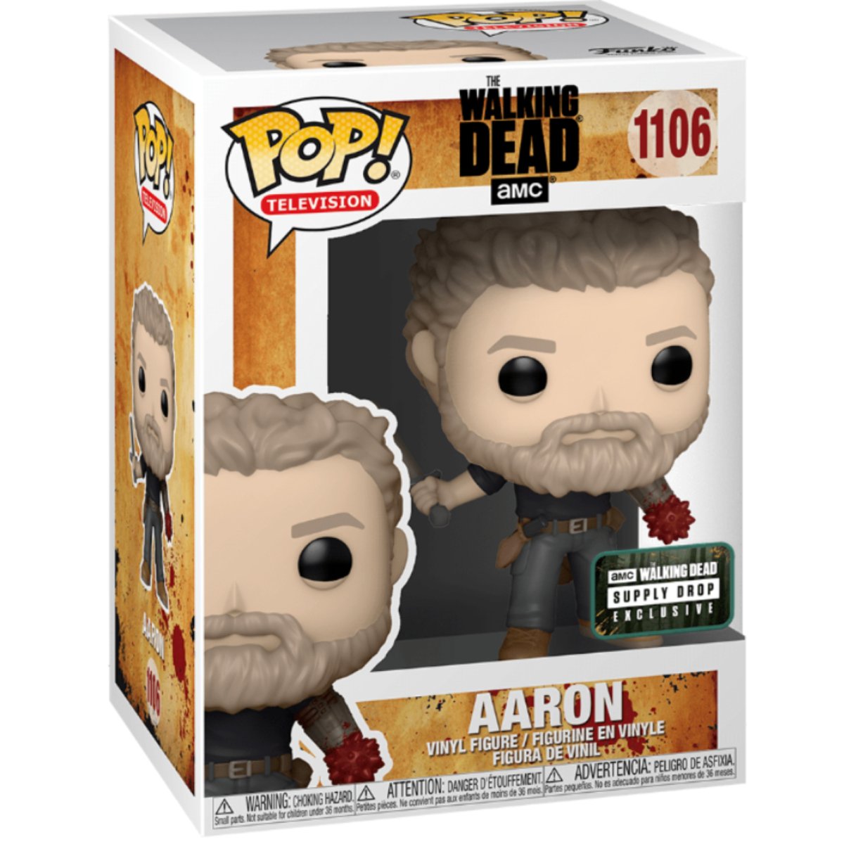 The Walking Dead - Aaron - #1106 - (Supply Drop Exclusive) - Television - Funko Pop!