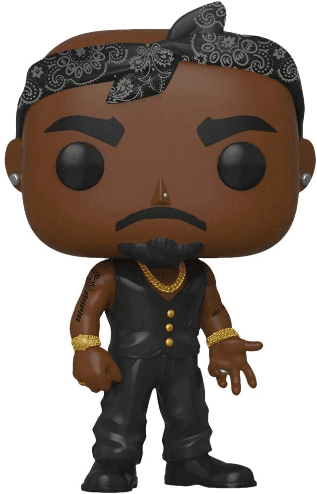Tupac Shakur - Vest & Bandana - 158 - Rocks - Funko Pop!