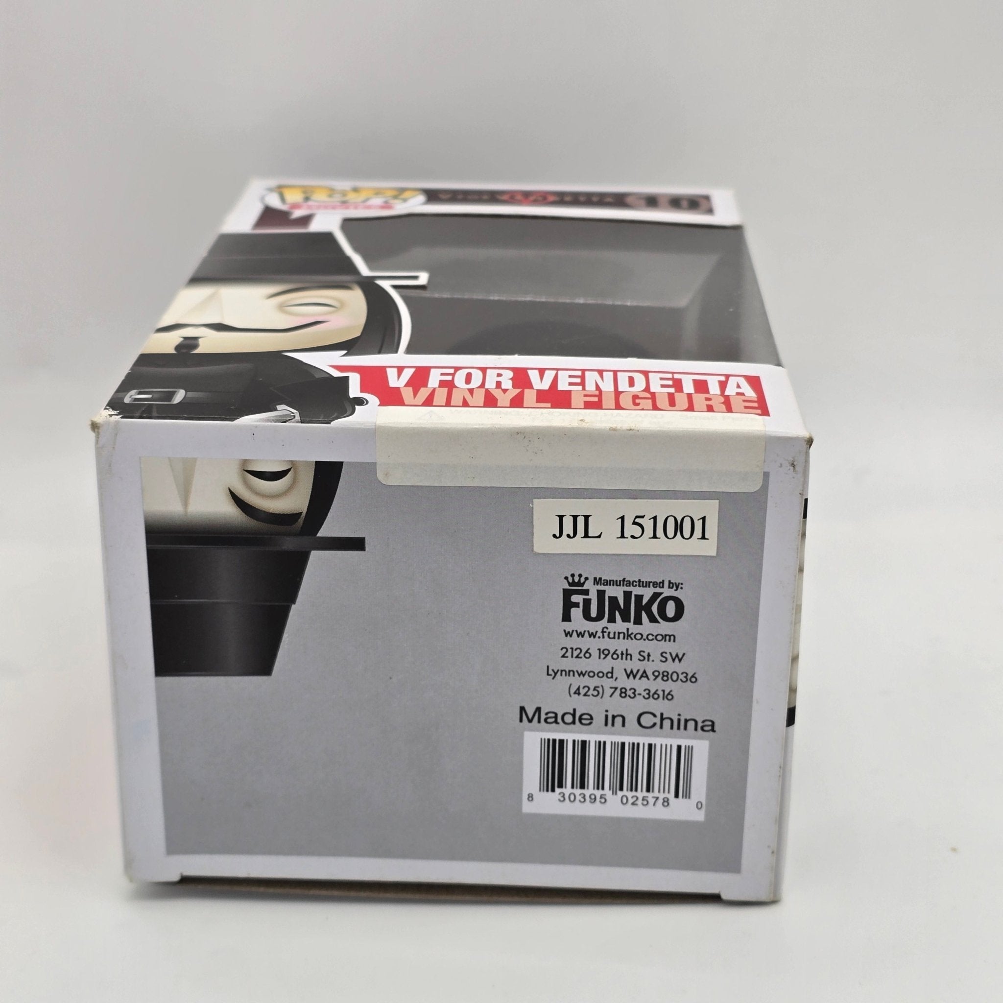 V For Vendetta - V - 10 - Movies - Funko Pop!