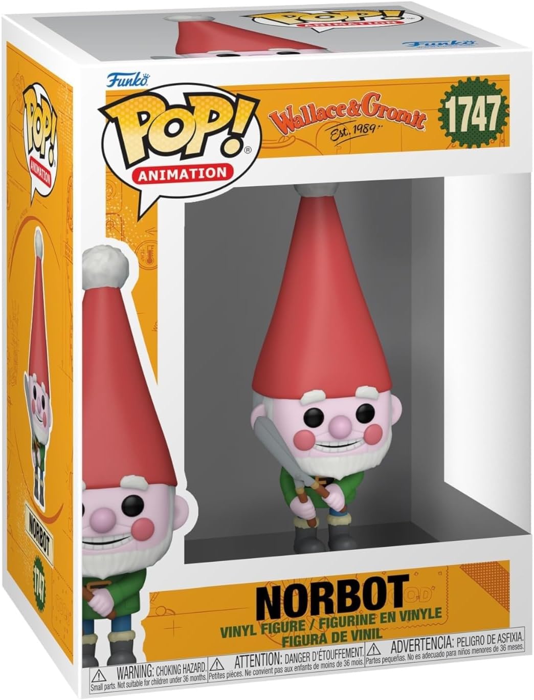Wallace & Gromit - Norbot Gnome - 1747 - Animation - Funko Pop!