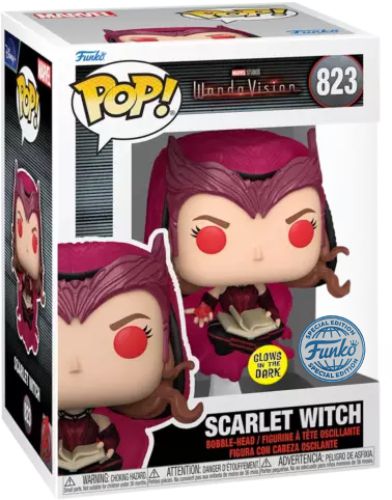 Wandavision - Scarlet Witch - #823 - GITD Special Edition - Marvel - Funko Pop!