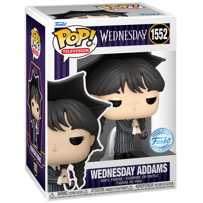 Wednesday Addams - With Umbrella - #1522 - Special Edition - Television - Funko Pop!