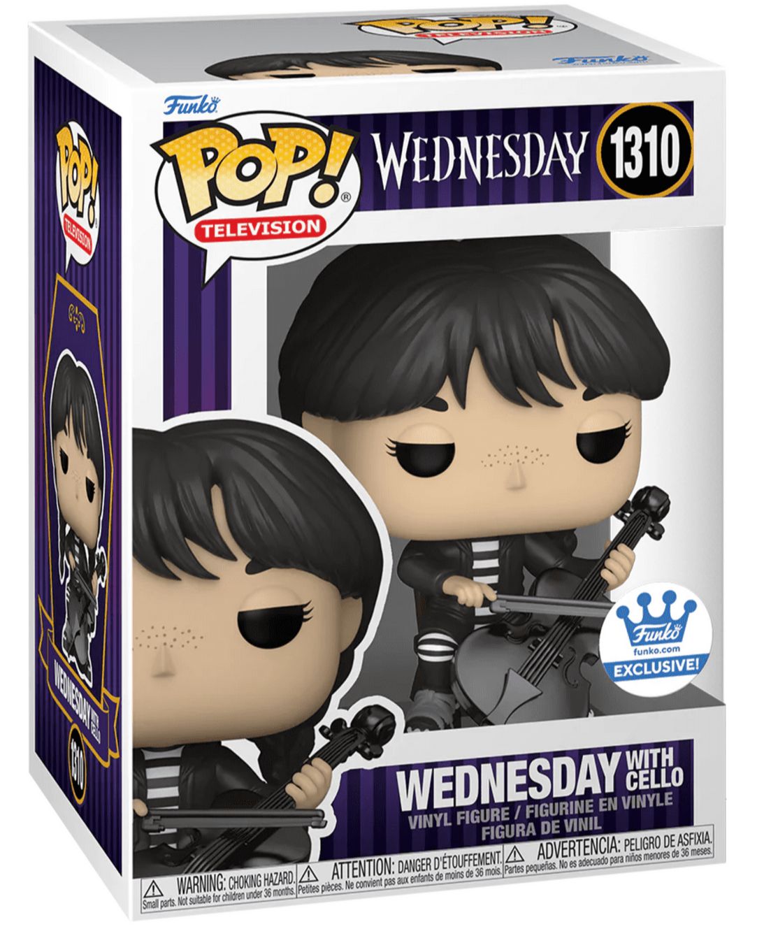 Wednesday - With Cello - #1310 - Funko Shop Exclusive - Television - Funko Pop!