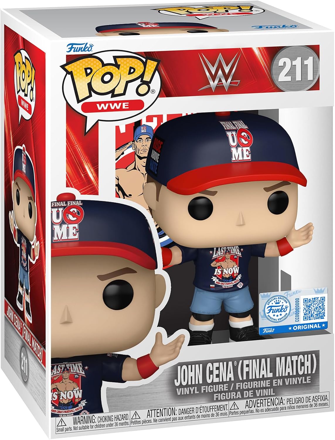 WWE - John Cena Final Match - 211 - Special Edition - Funko Pop!
