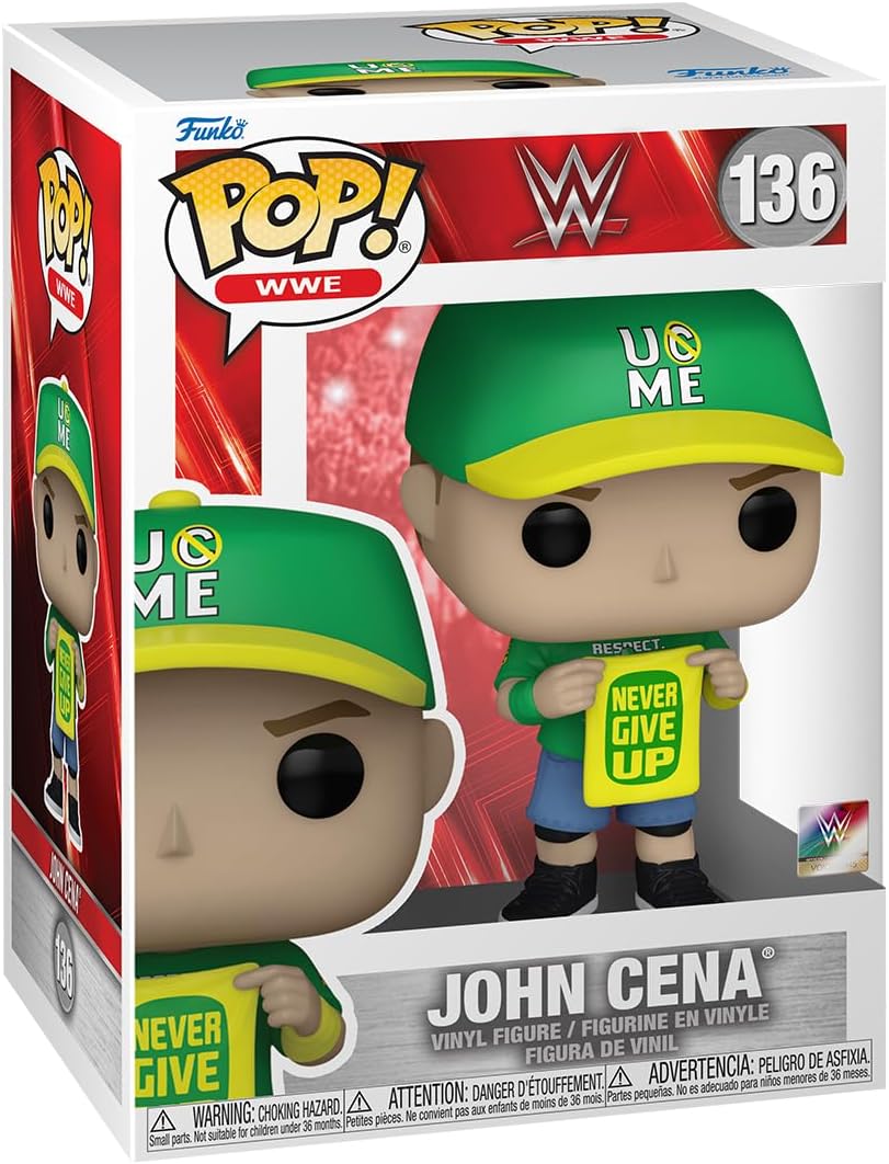 WWE - John Cena (Never Give Up) - 136 - Funko Pop!