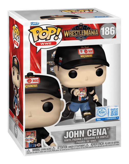 WWE - John Cena Wrestlemania 41 - 186 - Special Edition - Funko Pop!