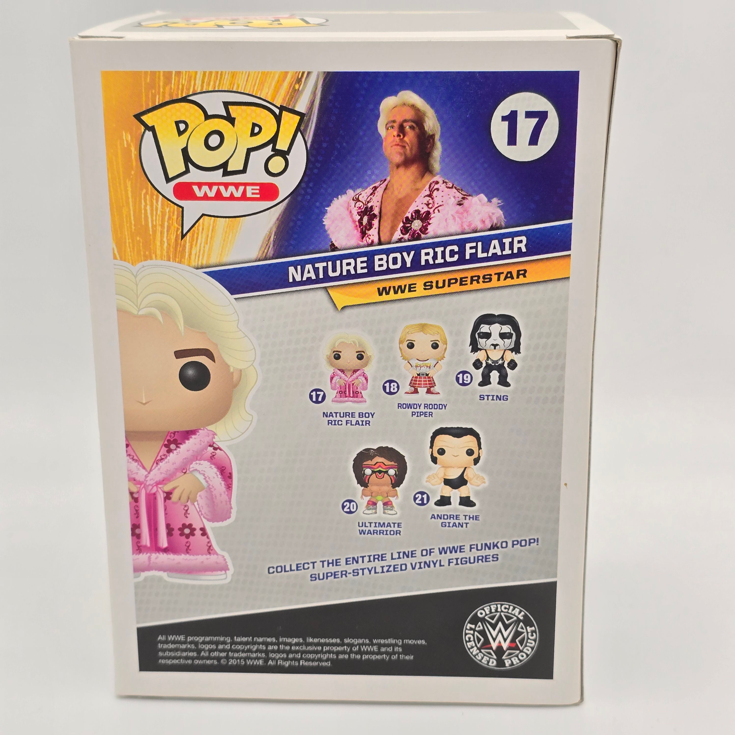 WWE - Nature Boy Ric Flair - #17 - Underground Toys Exclusive - Vaulted - Funko Pop!