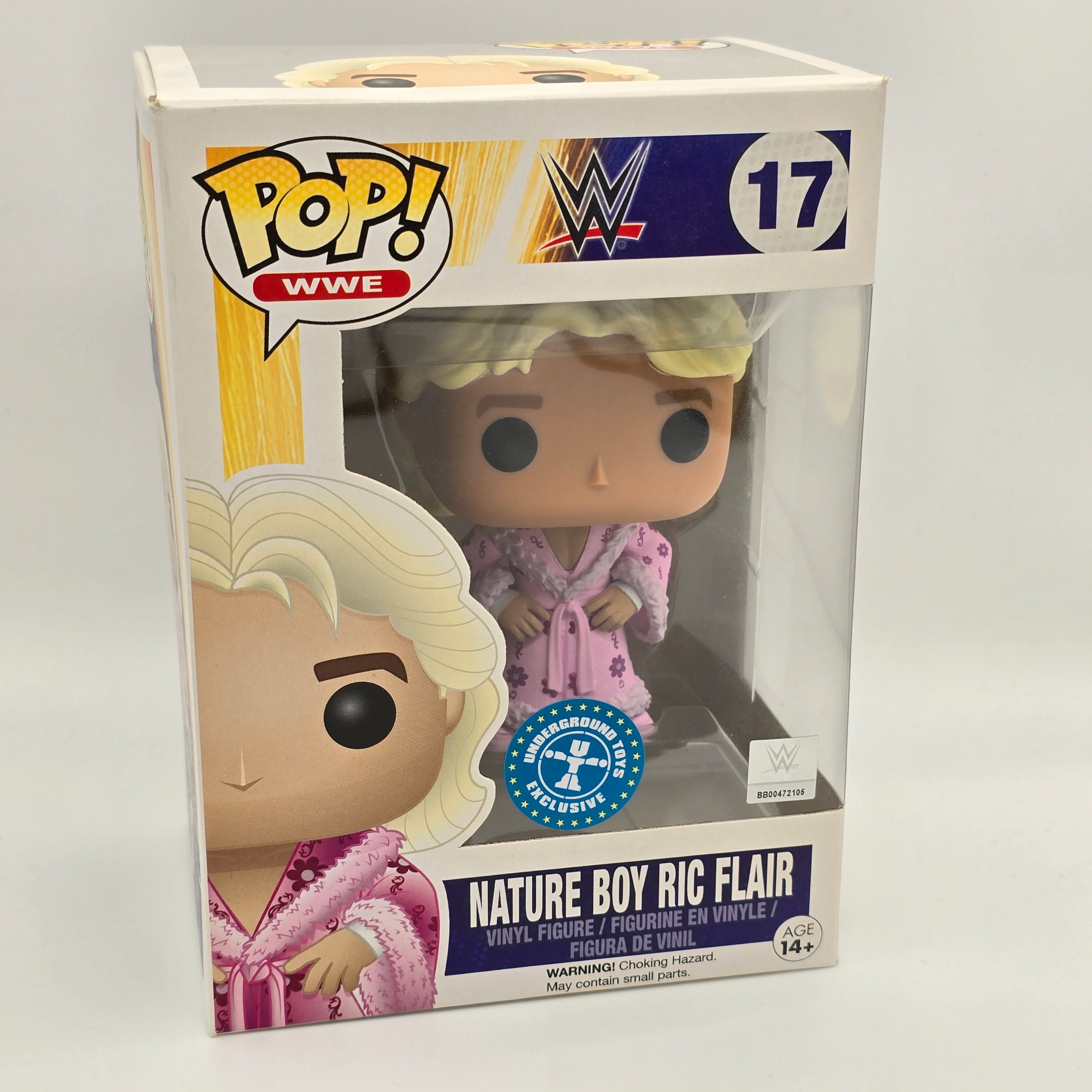 WWE - Nature Boy Ric Flair - #17 - Underground Toys Exclusive - Vaulted - Funko Pop!