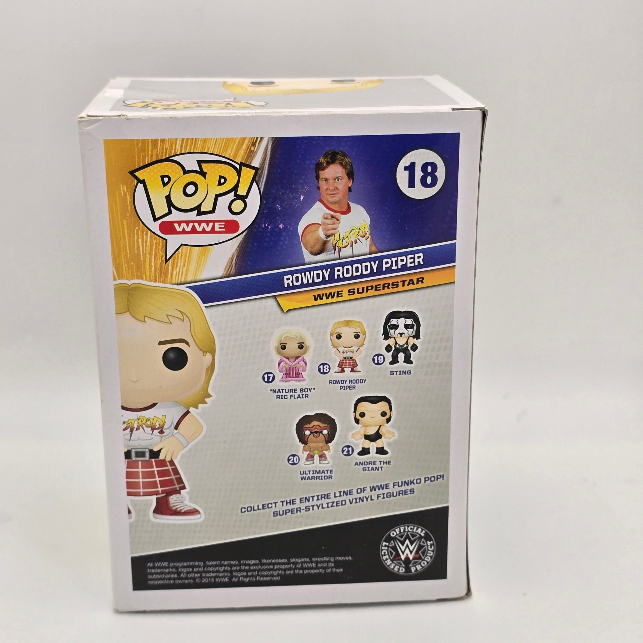 WWE - Rowdy Roddy Piper - 18 - Target Exclusive - Wrestling - Funko Pop!
