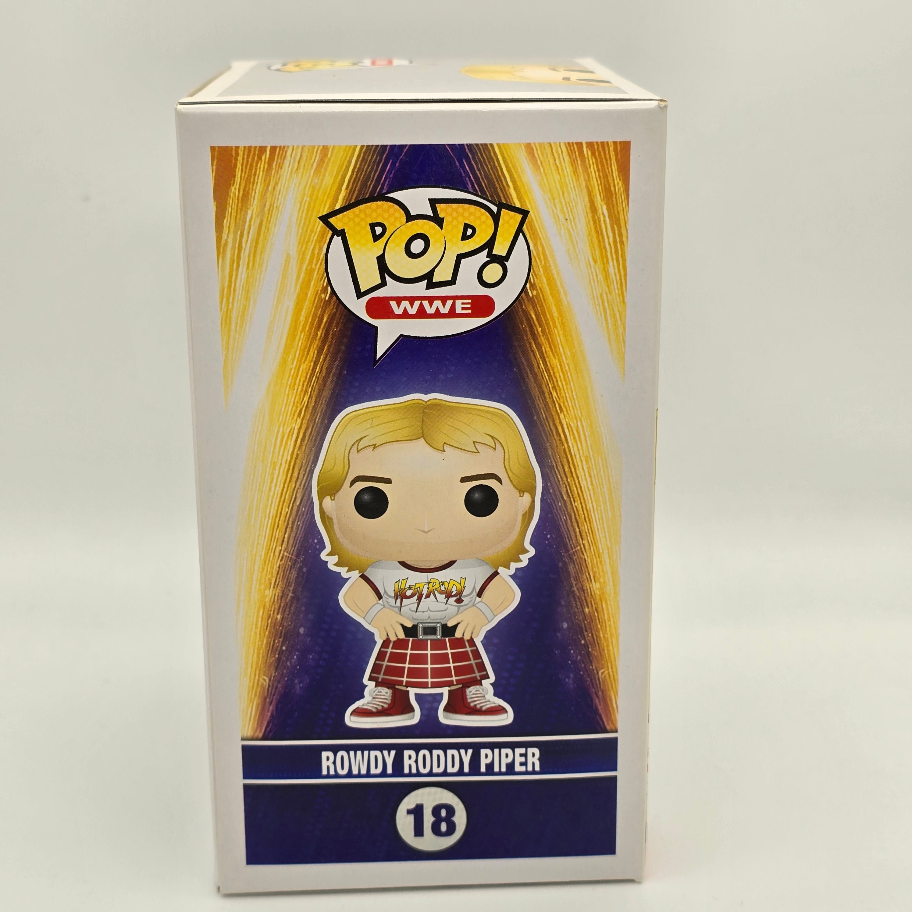 WWE - Rowdy Roddy Piper - #18 - Underground Toys Exclusive - Vaulted - Funko Pop!