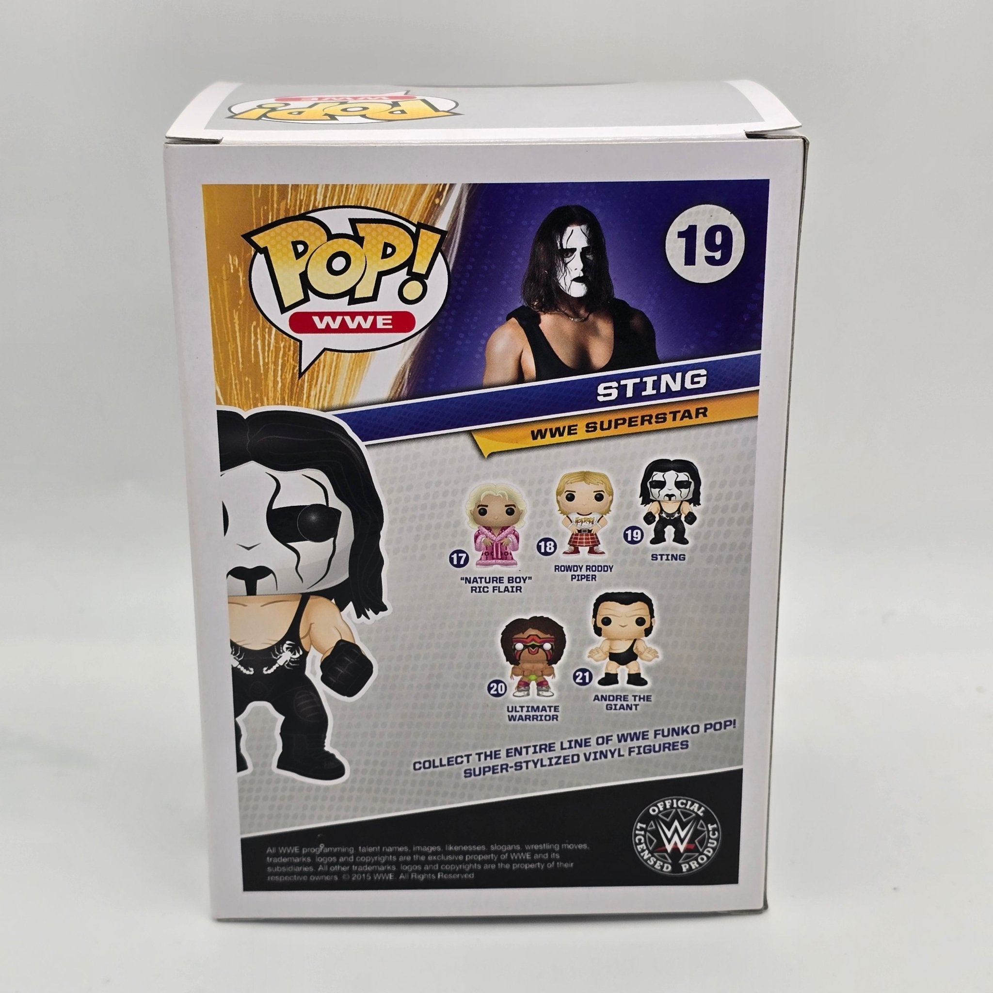WWE - Sting - 19 - Wrestling - Funko Pop!