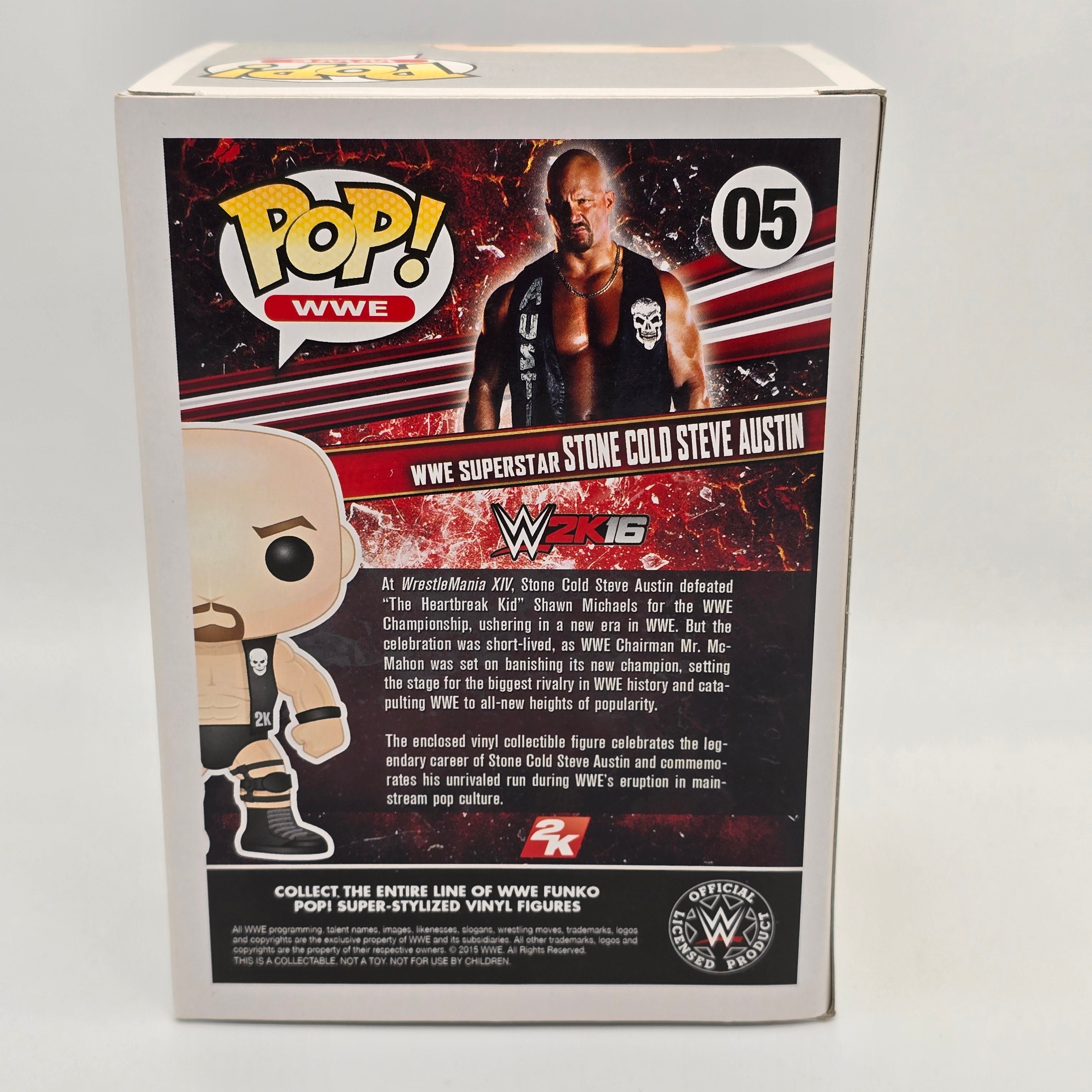 WWE - Stone Cold Steve Austin - #05 - 2K16 Exclusive - Vaulted