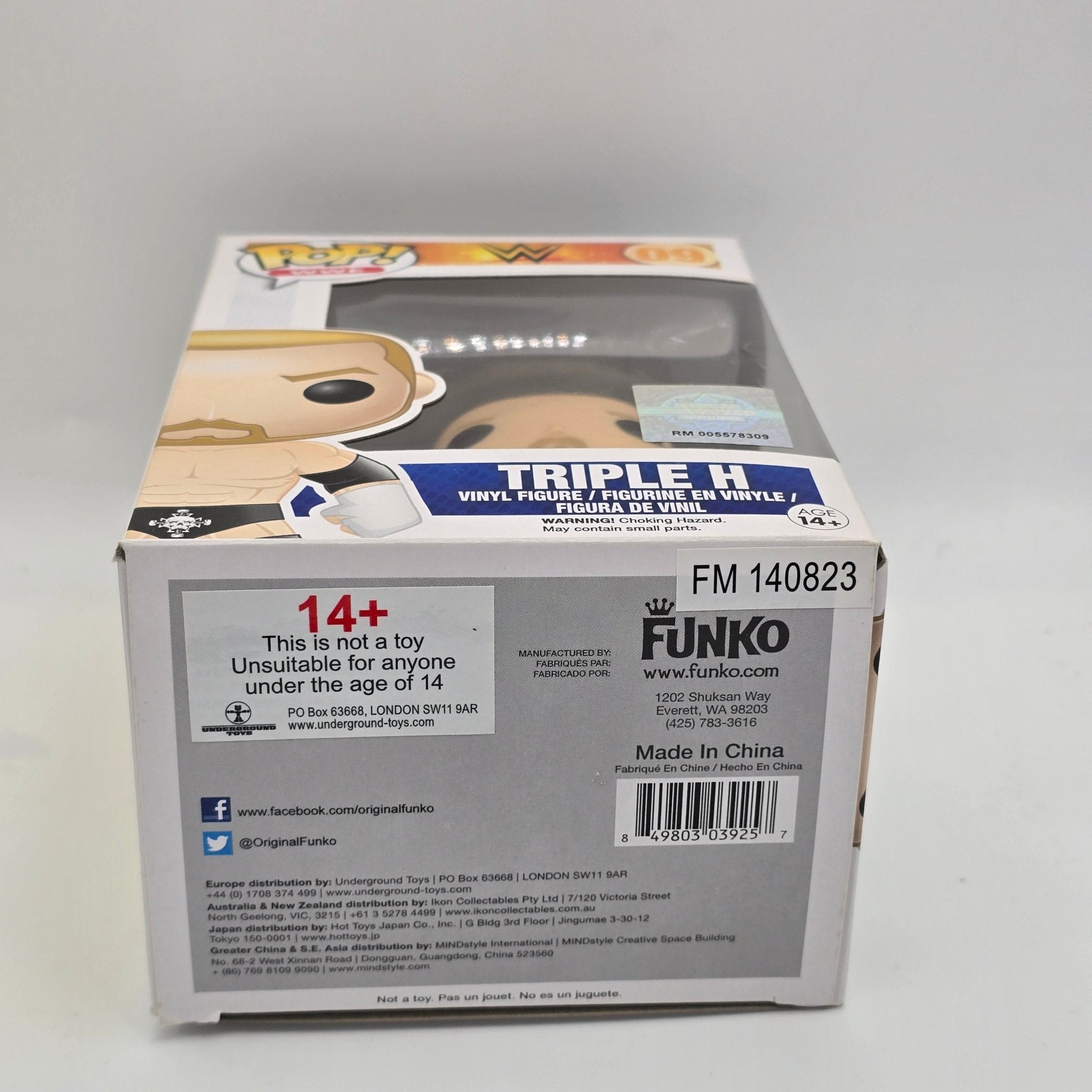 WWE - Triple H - 09 - Wrestling - Funko Pop!