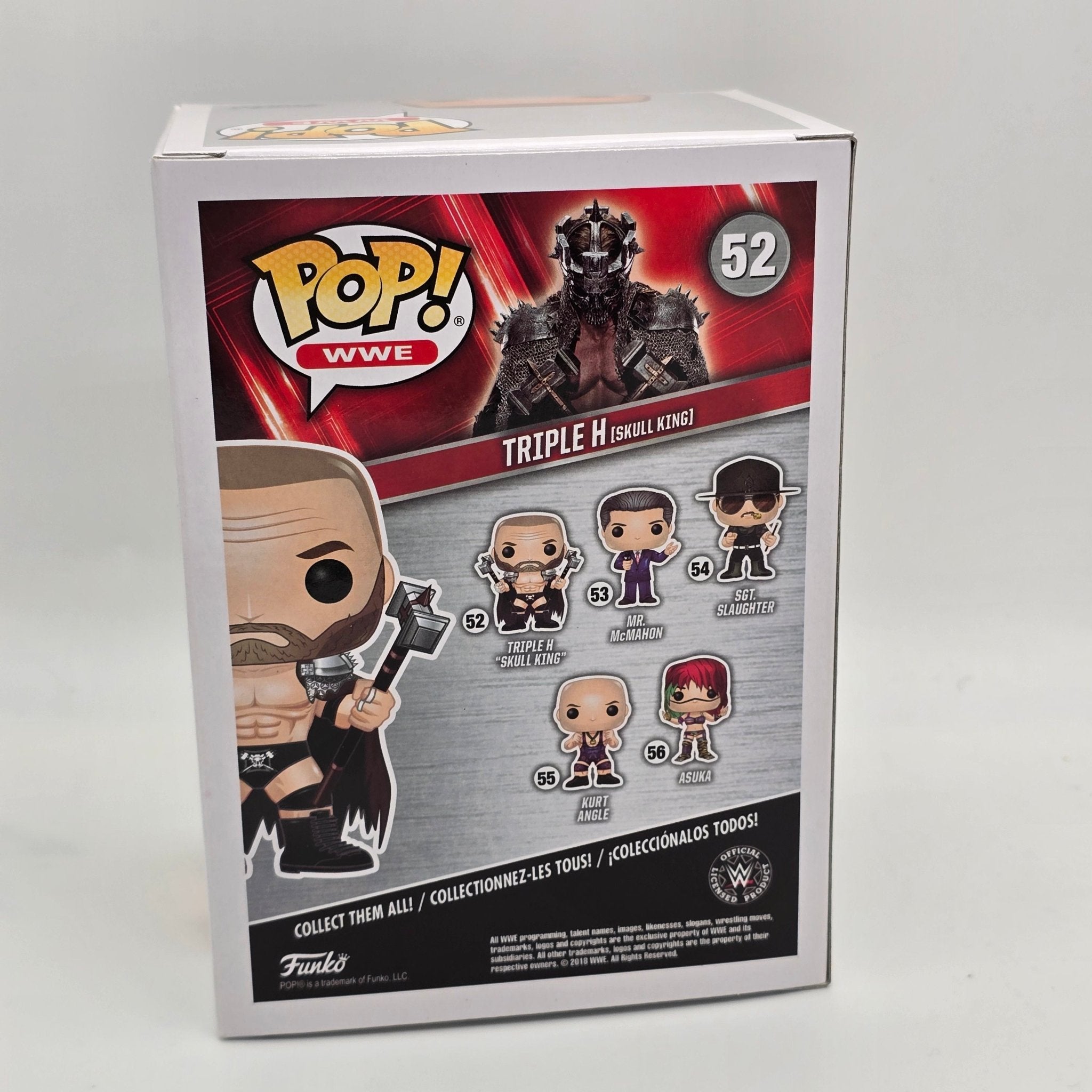 WWE - Triple H (Skull King) - 52 - Chase - Wrestling - Funko Pop!
